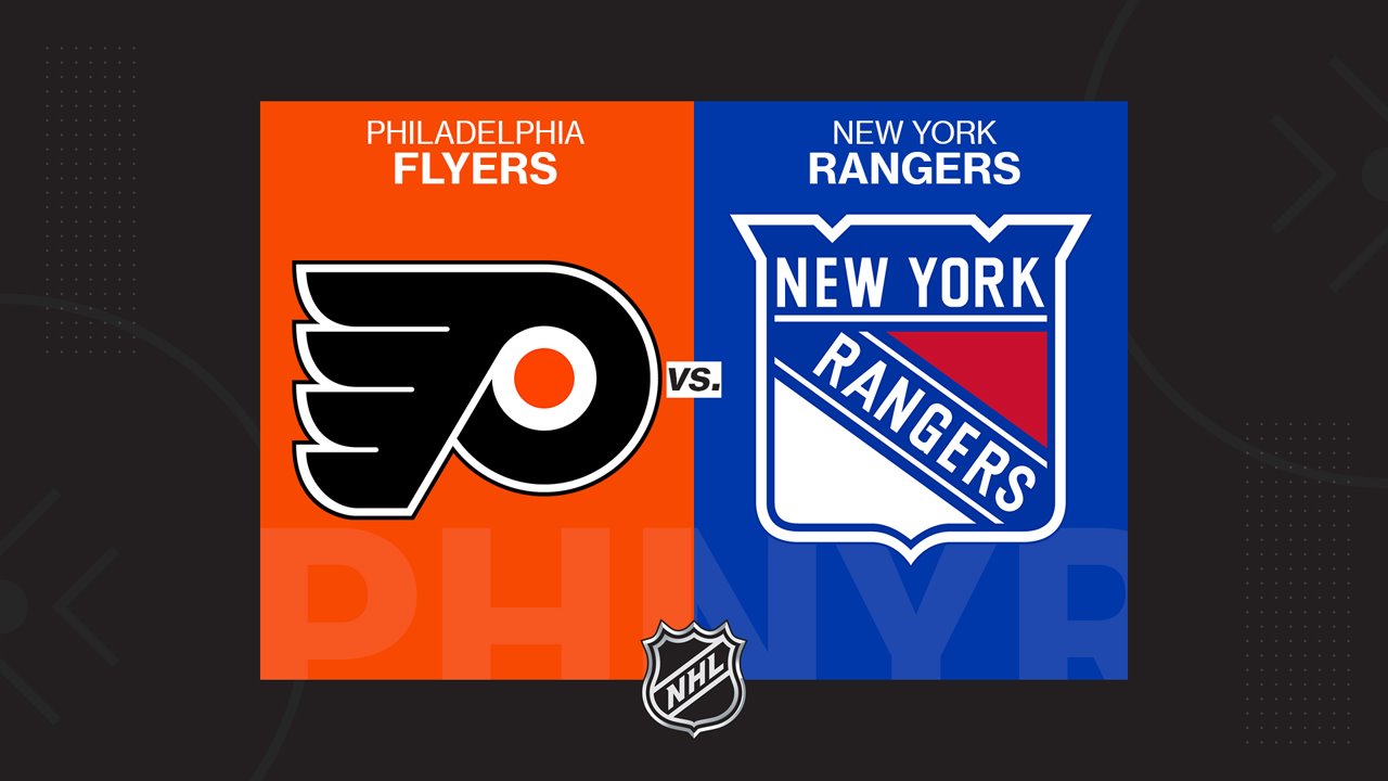 Where to watch New York Rangers vs. Philadelphia Flyers game today ...