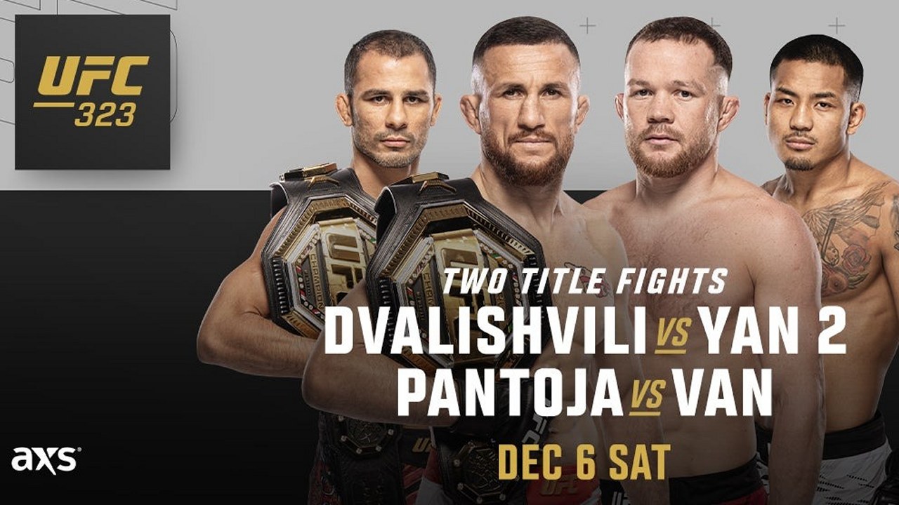 UFC 323 Dvalishvili vs Yan 2