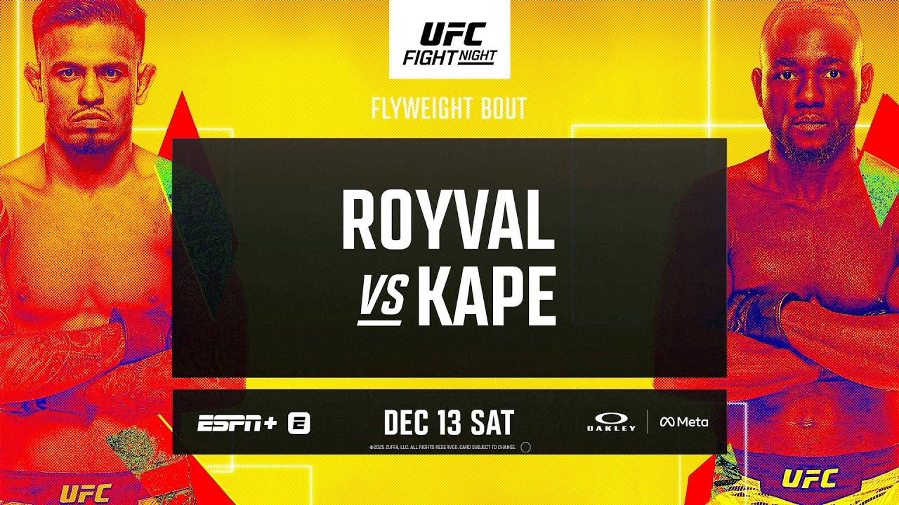 UFC on ESPN 73 Royval vs Kape