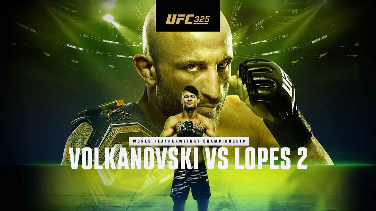UFC 325 Volkanovski vs Lopes 2