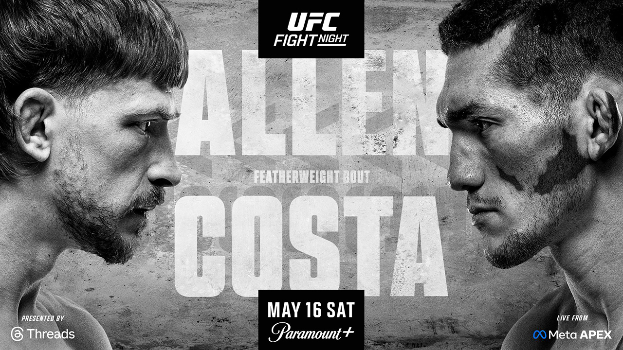 UFC Fight Night 276 Allen vs Costa