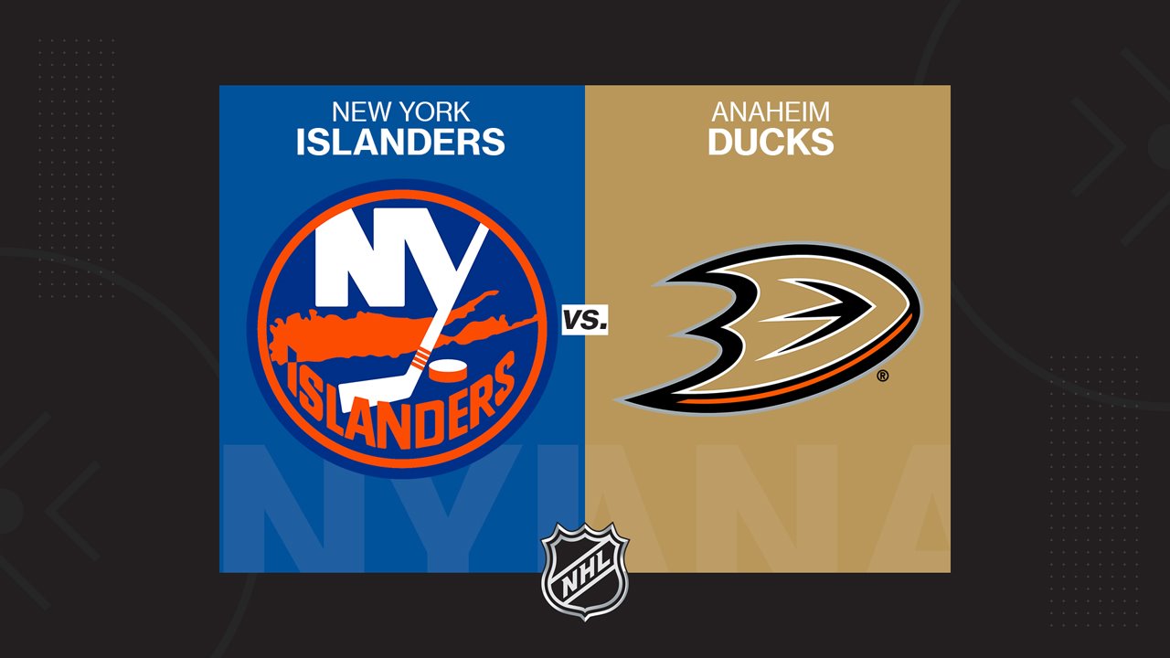 Where to watch Anaheim Ducks vs. New York Islanders game today: Time